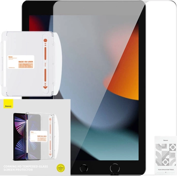 Baseus védőedzett üveg iPad 10,2"/Air3 10,5" készülékhez