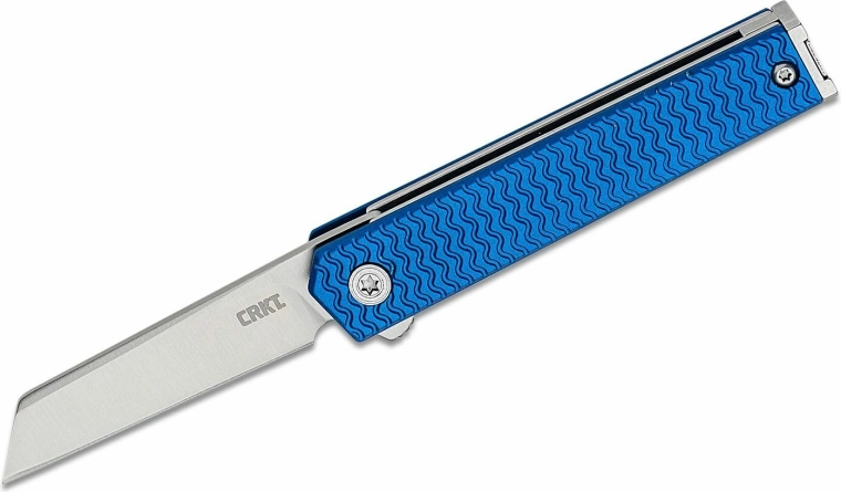CRKT CEO microflipper sheepfoot zárható zsebkés kék