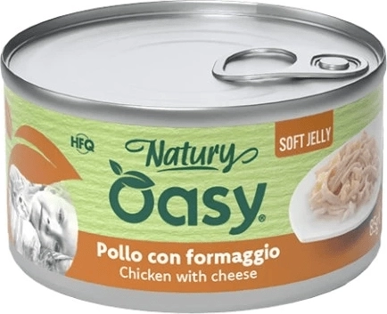 Oasy Natural Soft Jelly csirke sajttal 150 g