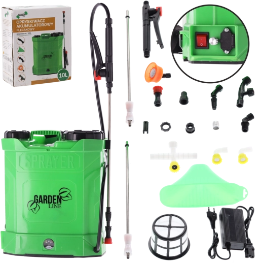 Akkumulátoros háti permetező 10 l