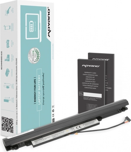 Movano L15S3A02 akkumulátor Lenovo IdeaPad 110-14IBR és 110-15IBR notebookokhoz, 2200 mAh