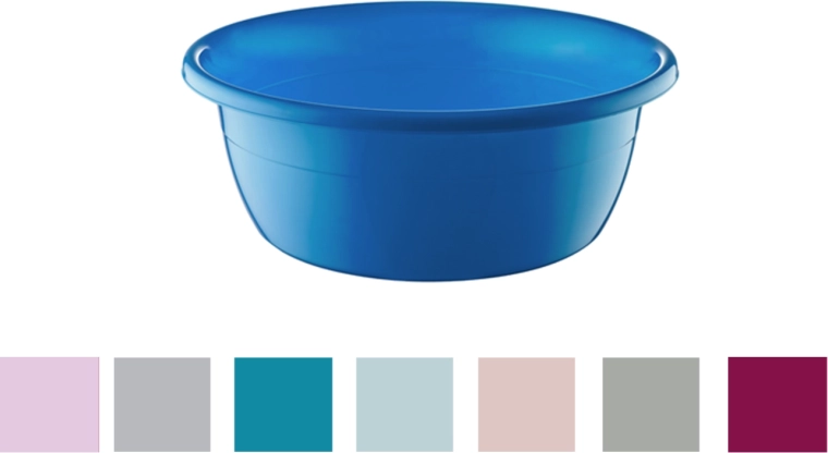 Felix kerek tál 2,5 l tartós műanyagból