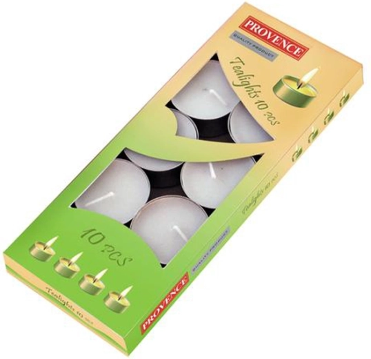 Provence teamécsesek 10 db fehér