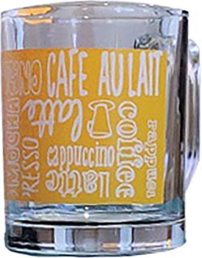 Value Cafe üveg bögre 345 ml