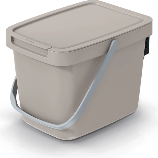 Systema Q Collect szemetes 6 l világosbarna