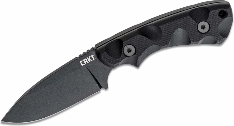 CRKT SIWI Black taktikai kés, fix pengével 8,5 cm