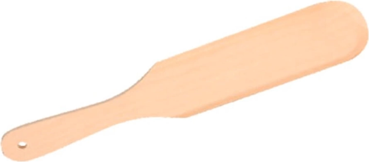 Palacsintaforgató spatula bükkfából, 29,5 × 5,5 cm