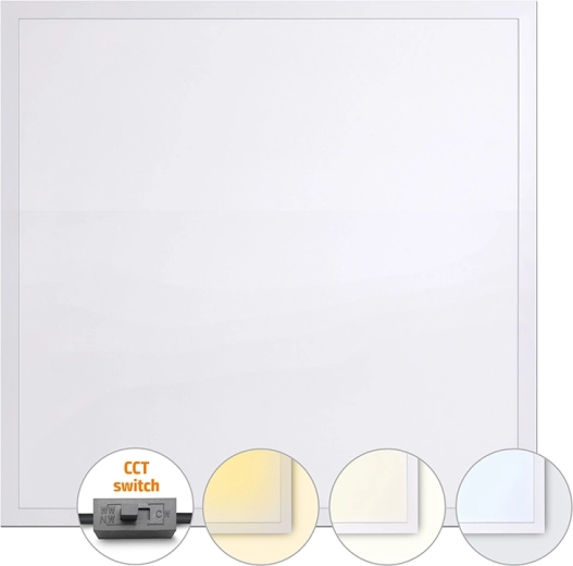 Solight LED panel háttérvilágított CCT 36 W 60×60 cm fehér