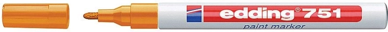 Narancssárga lakkfilc Edding 751