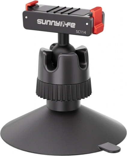 Sunnylife mágneses rögzítő adapter 360°-os gömbcsuklóval DJI Osmo 360 és Osmo Action 5 Pro/4/3 kamerákhoz