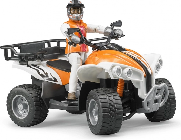Bruder bworld quad motoros vezetővel 1:16