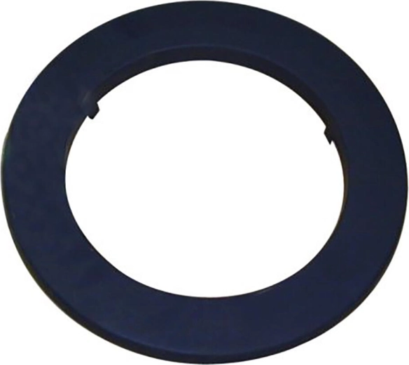 Füstcső rozettája 125 mm, 1,0 mm vastagság, fekete
