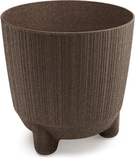 Ryfo N Eco Wood virágtartó 16,8 cm kávébarna