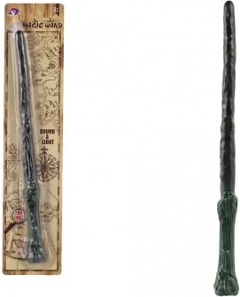 Varázspálca fénnyel és hanggal, 36 cm