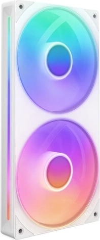 NZXT F240 RGB Core PWM dupla ventilátor, fehér