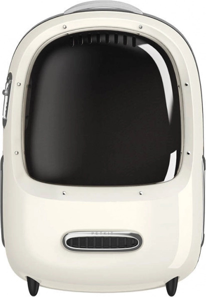 Utazó hátizsák háziállatoknak PetKit Breezy krémszínű fehér