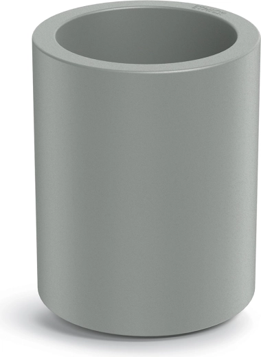 Tubla Round Midl virágcserép 29 cm betonszürke