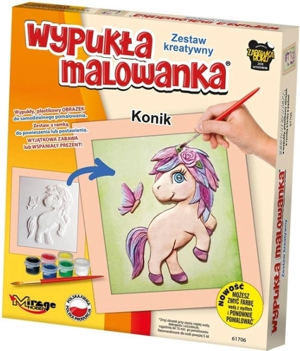 Domború festés Milusie – lovacska
