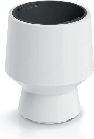 Fehér HEOS virágcserép betéttel, 34,3 cm