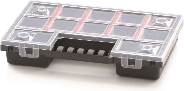 Műanyag rendező 12 rekesszel NORS