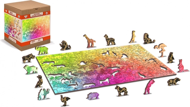 WOODEN CITY: Fa Puzzle - Pillangóálom