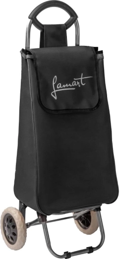 Lamart Mana bevásárlótáska kerekeken, 35 l, fekete