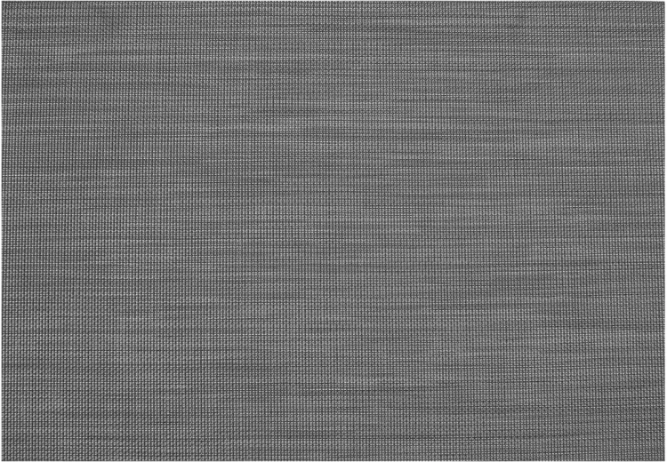 PVC/poliészter tányéralátét 45 × 30 cm sötétszürke