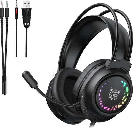 ONIKUMA X92 játék headset fekete