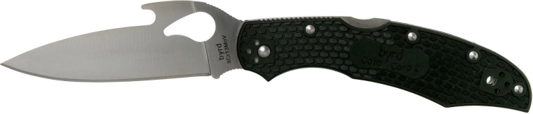 Byrd Cara Cara 2 Lightweight Emerson hullámos zárható zsebkés 8,4 cm fekete FRN
