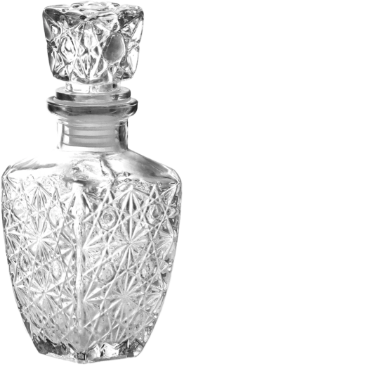 Üvegkarafa 250 ml dugóval