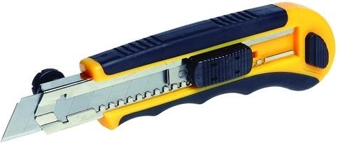 18 mm-es törőpengés kés 5 tartalék pengével FESTA