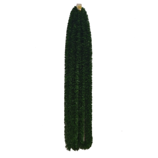 Zöld karácsonyi füzér 6 m, 10 cm átmérő