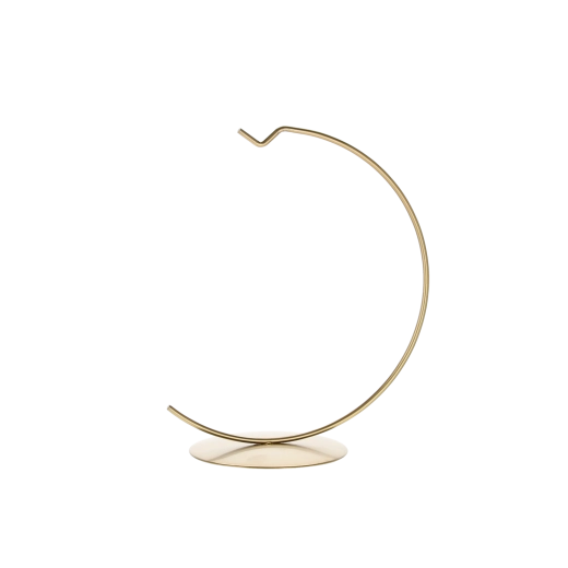 Fém állvány karácsonyi díszhez, 15 cm