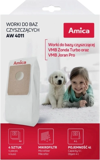 AW 4011 porszívózsák-készlet – 4 db