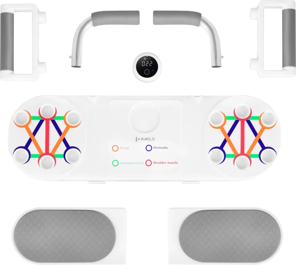 Multifunkciós fekvőtámasz- és plankdeszka számlálóval HMS DBP03