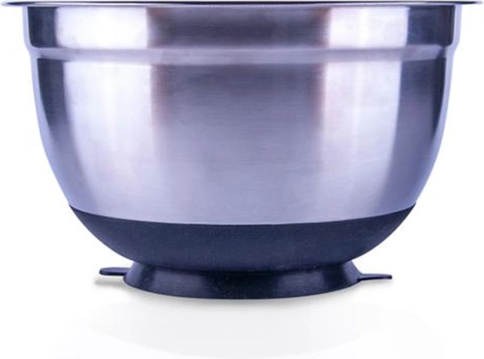 Rozsdamentes dagasztótál szilikon aljjal 2 l (20 × 11 cm)