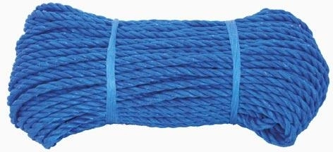 Csavart polipropilén kötél 4 mm, 30 m