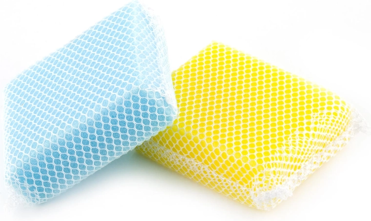 Mosogatószivacsok finom hálóval, 2 db