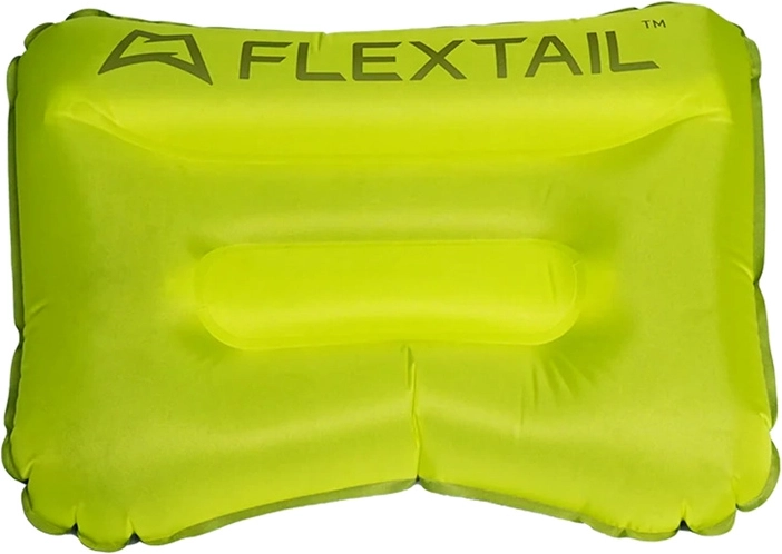 Felfújható párna Flextail Tiny Pillow zöld