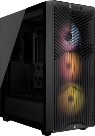 CORSAIR 3200D RS ARGB mid-tower sötétített üveggel