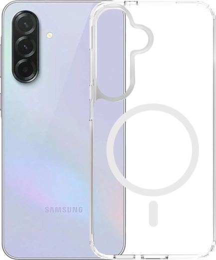 3mk Armor MagCase átlátszó tok mágneses gyűrűvel Samsung A37 5G-hez