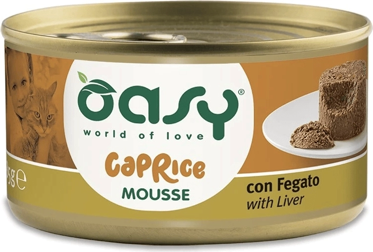 Oasy Caprice mousse májjal 85 g