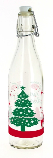 Patentzáras üvegpalack 1 l – házi tojáslikőr