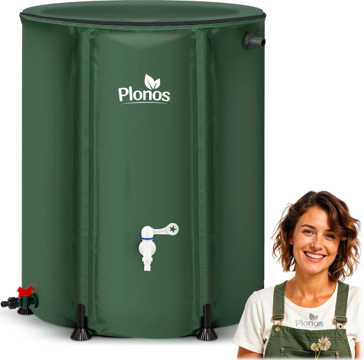 Összecsukható esővízgyűjtő hordó 500 l Plonos