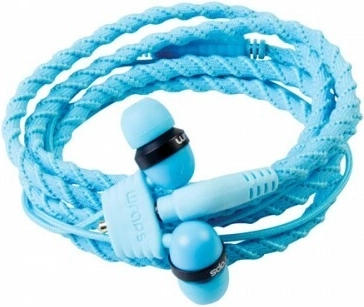 Wraps Talk Lagoon kék fülhallgató mikrofonnal