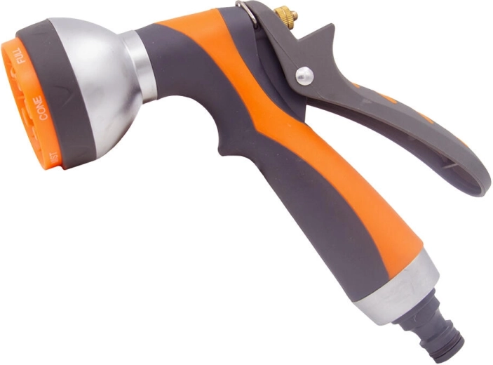 DELUX kerti permetező pisztoly 7 üzemmóddal, fém