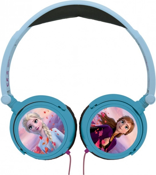 Gyerek összecsukható vezetékes FROZEN fejhallgató hangerőkorlátozással