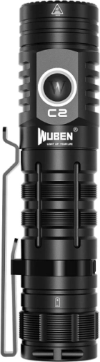 Wuben C2 zseblámpa 2000 lm, fekete