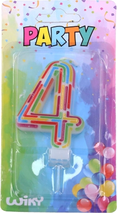 Party tortagyertya 4-es szám – csíkok