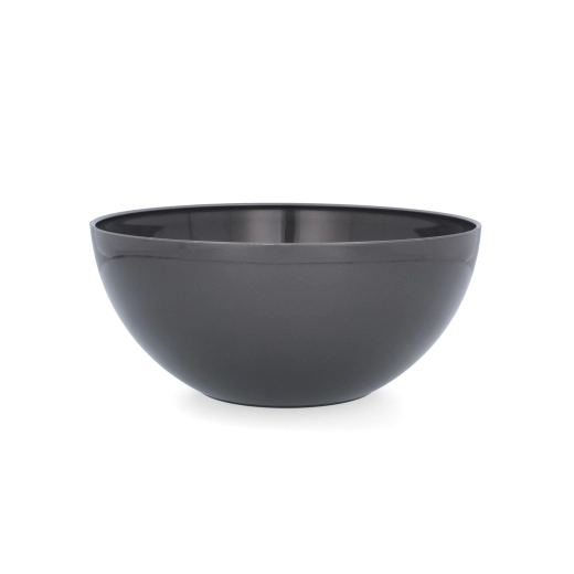 Rukola virágkaspó tál 23 cm, antracit, Lamela
